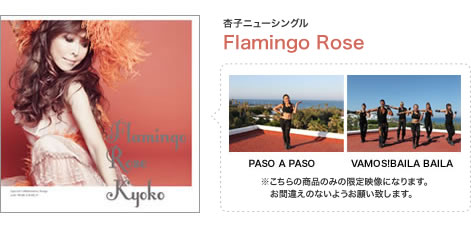 杏子ニューシングル「Flamingo Rose」 特典DVD付[CD+DVD]　
